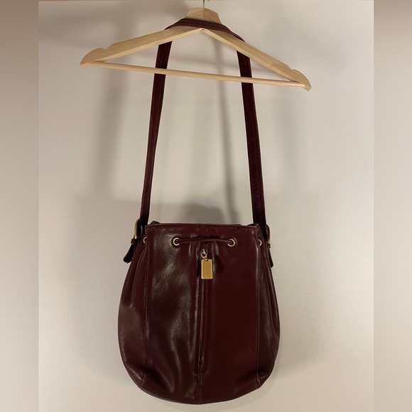 Vintage leather bucket bag - Picture 4 of 9